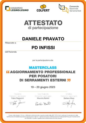 attestato-daniele-pravato-pdinfissi